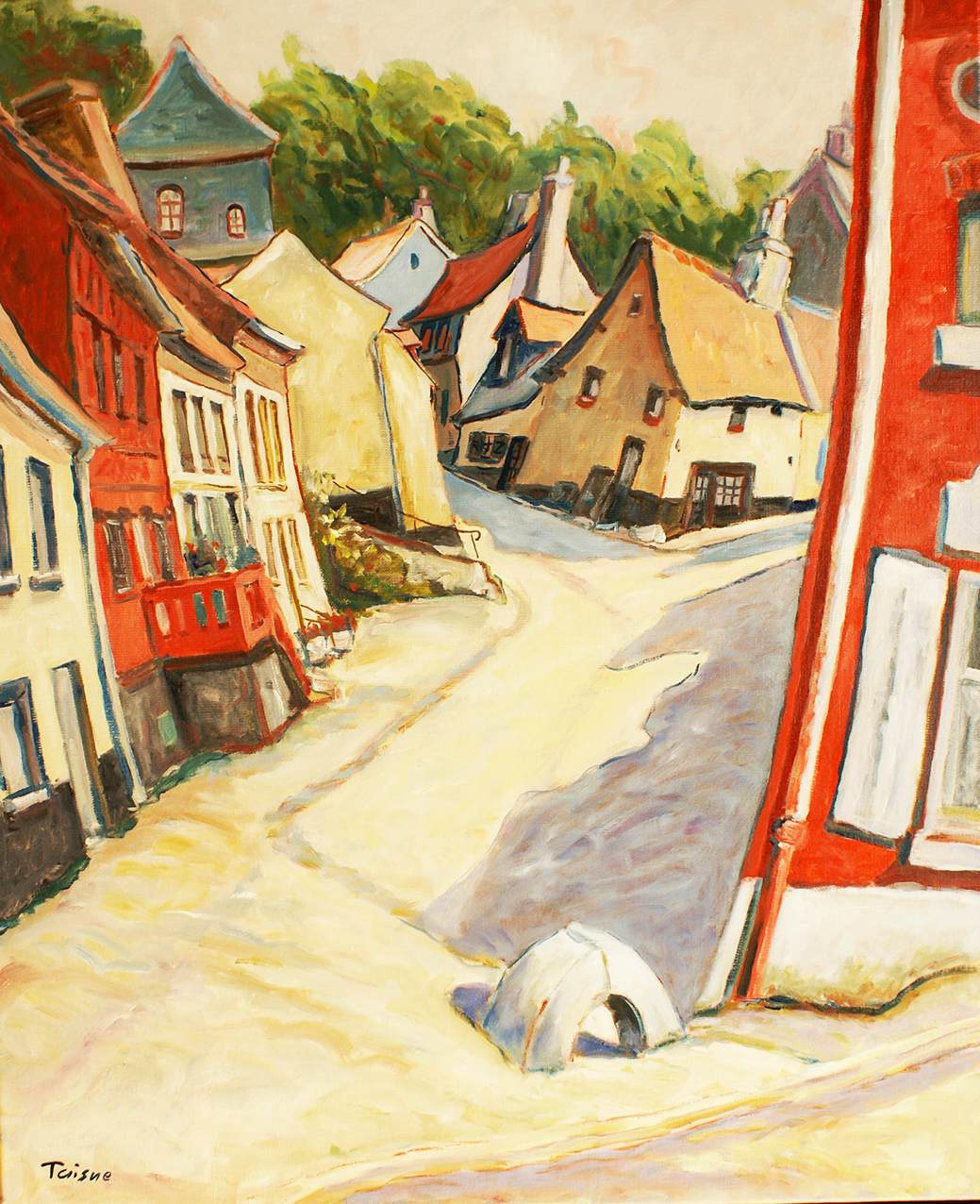 La montée des souvenirs 73x60