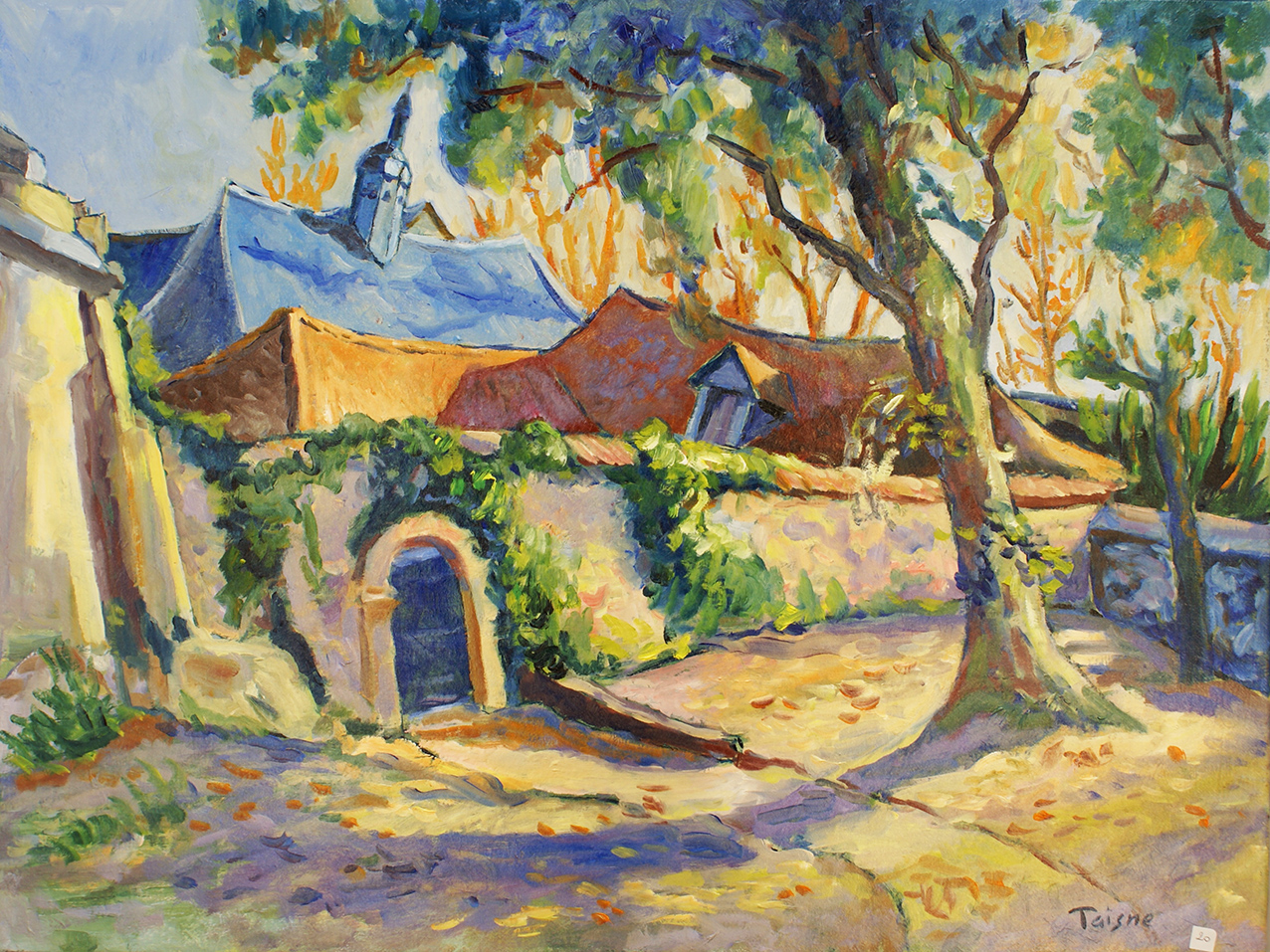 La porte du petit parc 61x46