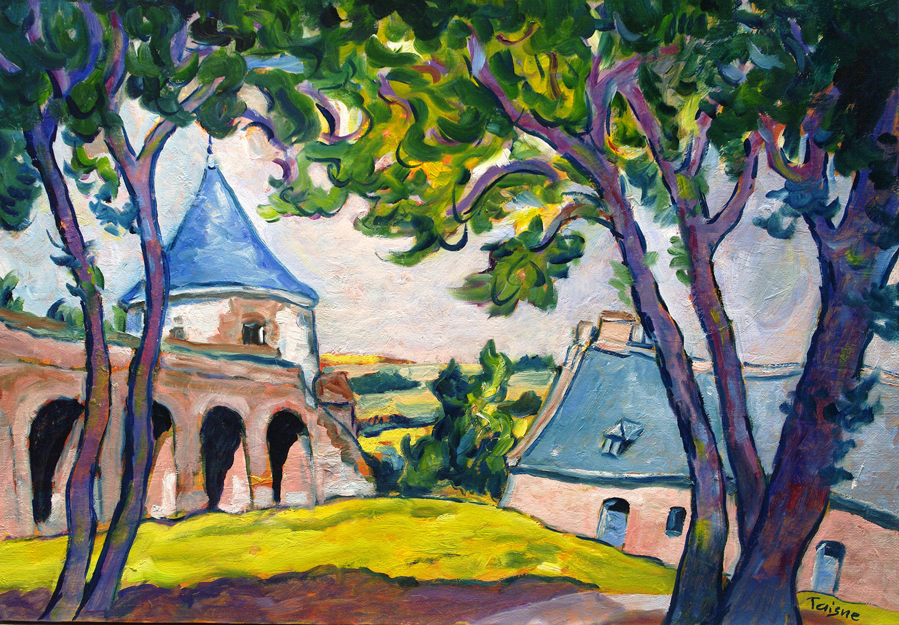 La tour blanche 55x38