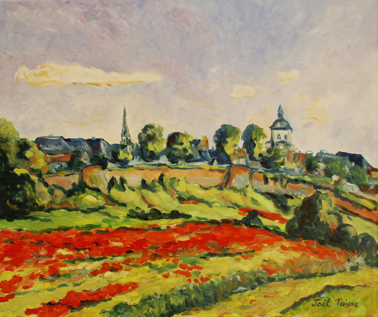 Le chant des coquelicots 46x55