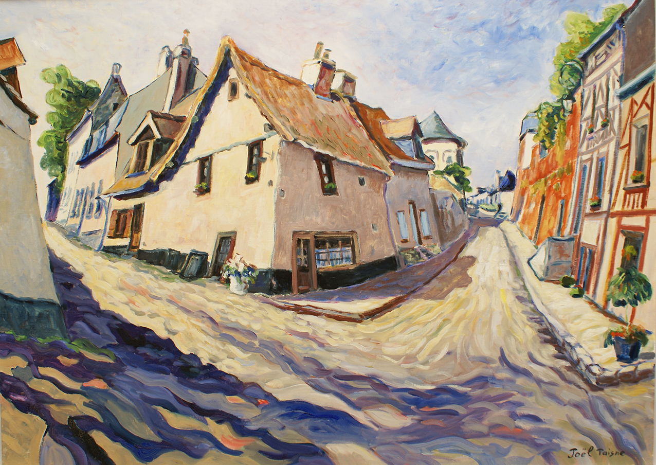 Le parvis du Père Fauchelevent 100x73