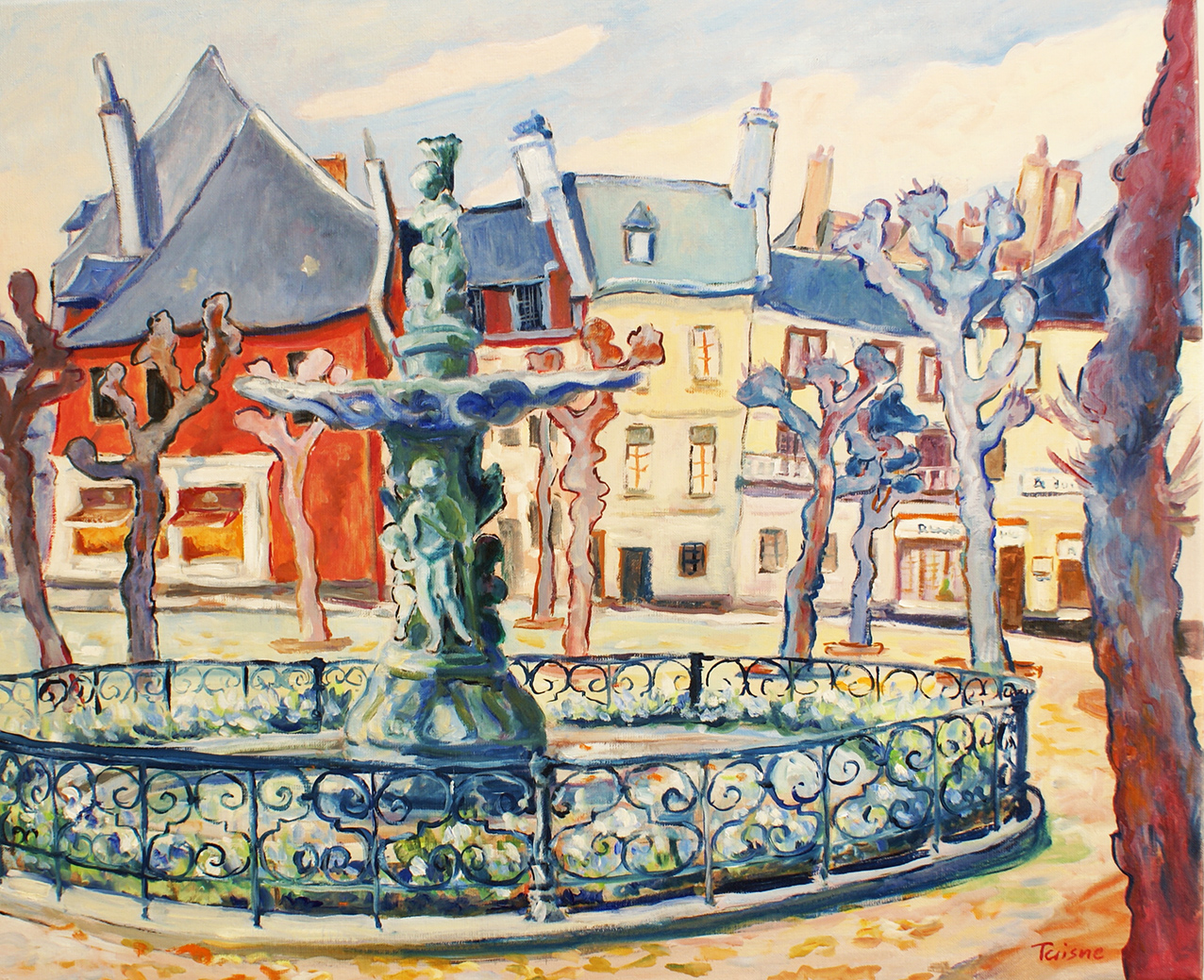 Les angelots engourdis 73x60